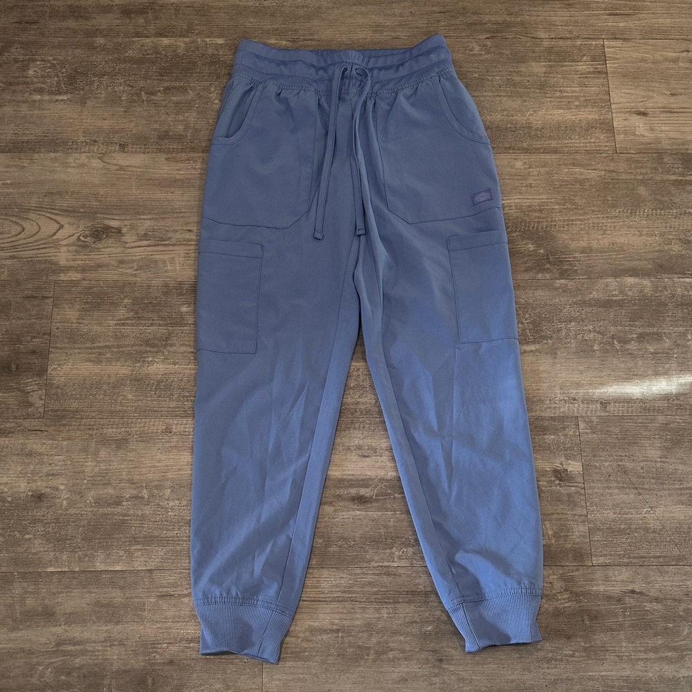 Dickies Slate Blue Women's Cargo Jogger Scrub Pants